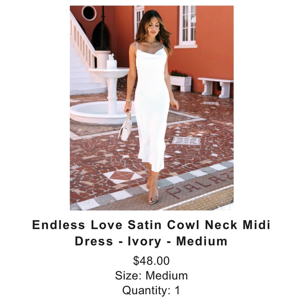 Brand new white cocktail dress